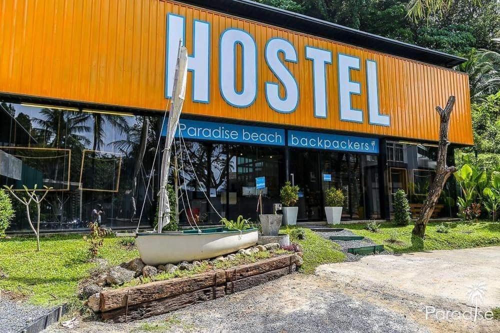 Paradise Beach Backpackers Hostel Patong Exteriör bild
